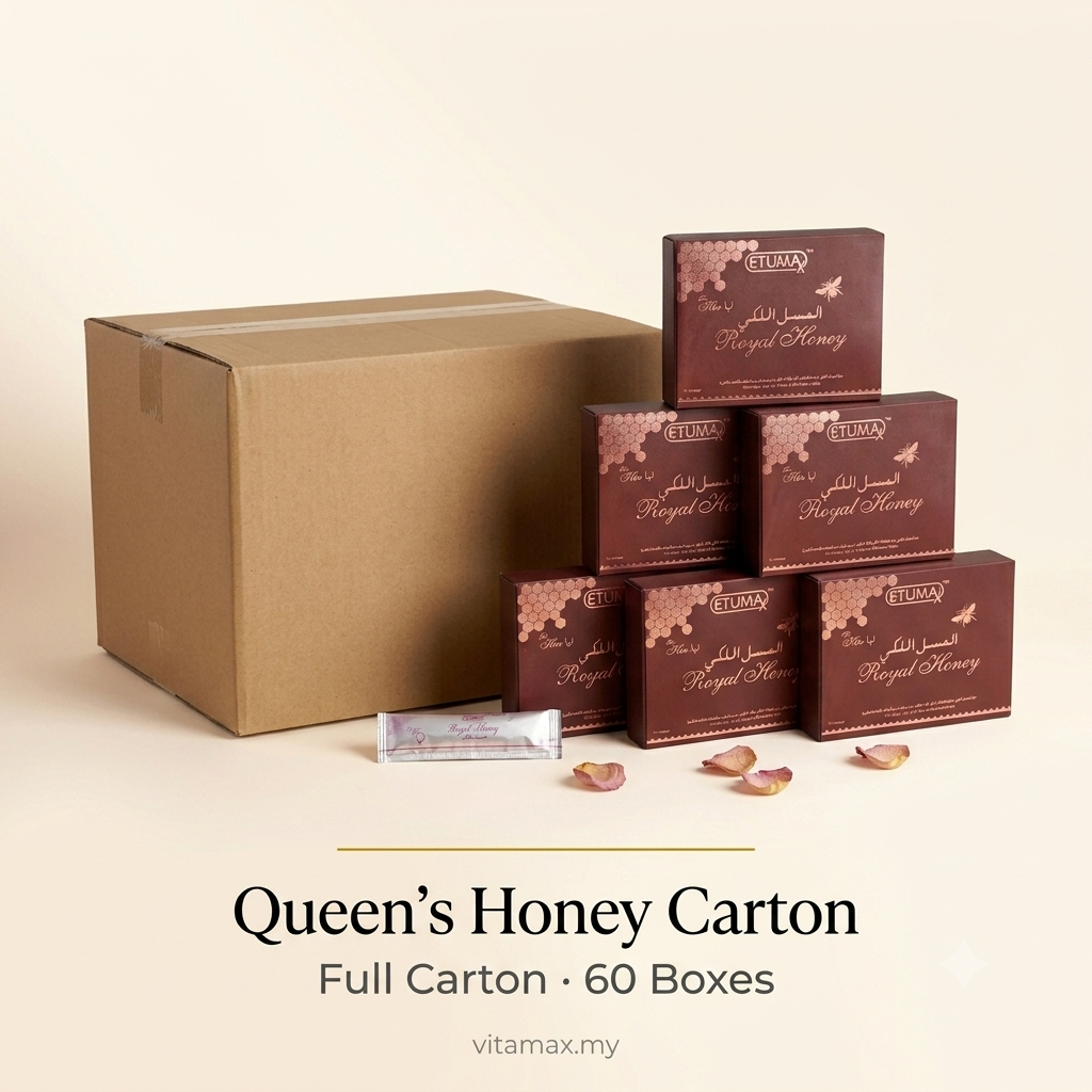 VitaMAX Queen's Honey Carton view 2